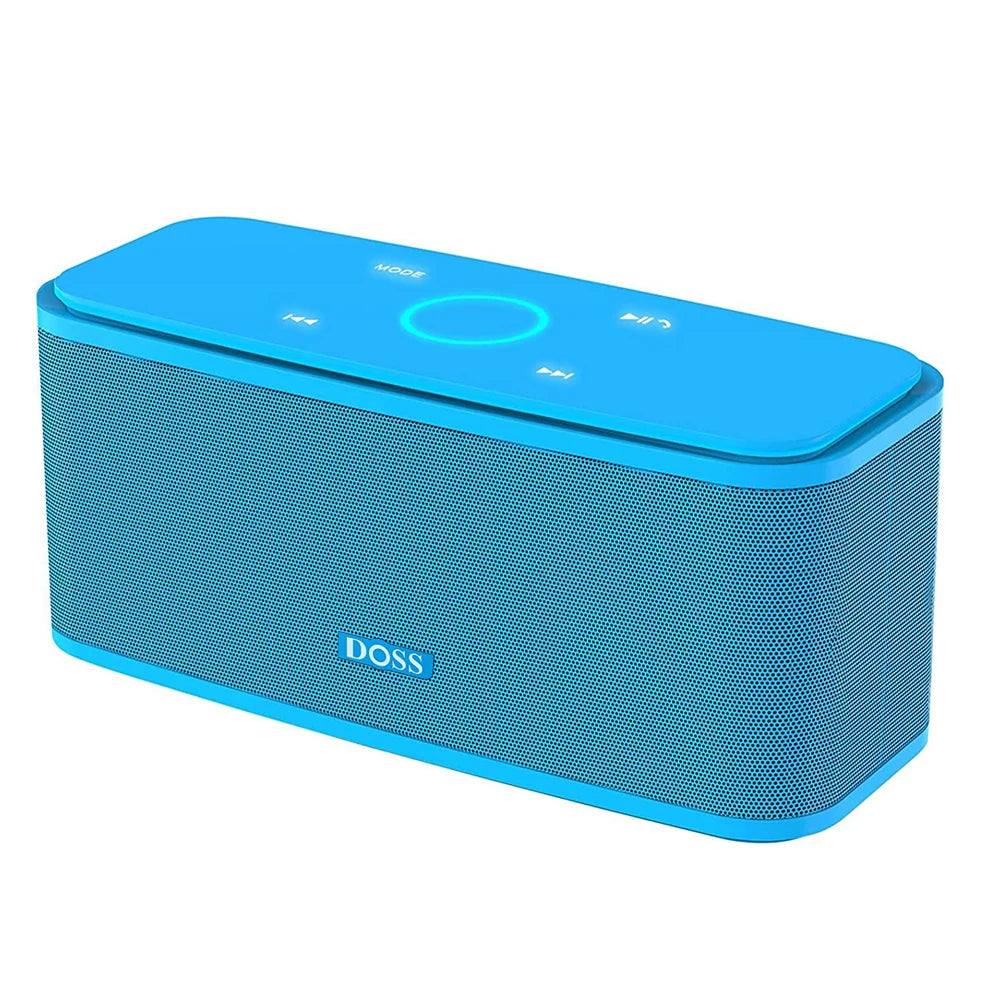 DOSS 12W Portable Speaker Bluetooth 5.0 Superior Sound Music Box Built-in Microphone Hands Free 20H Playtime Wireless Speakers