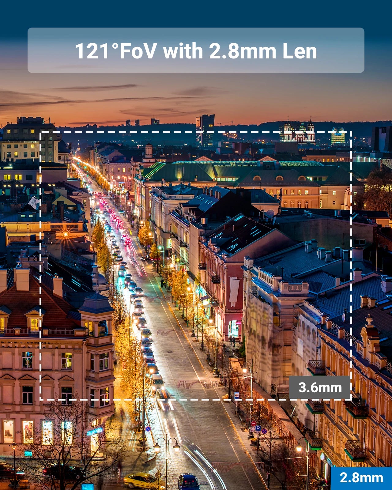 ANNKE NightChroma NCA200 1080p Acme Color Night Vision Security Active Alignment TVI Cameras Outdoor Indoor Surveillance Camera