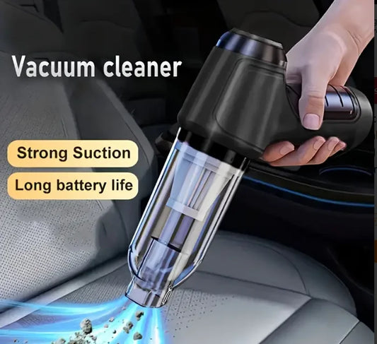 Long Battery Life Vacuum Cleaner - USB Charging & Cordless, Multi-Surface Handheld for Debris/Dust in Tight Spaces