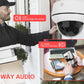 Anpviz 5MP PTZ Wifi IP Camera Outdoor 5X Zoom Wireless Security CCTV Camera Two-Way Audio Mic-Speaker IR 30m IP66 CamHi H.265