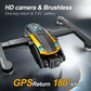 Professinal m8pro RC Drone 8K Dual HD Camera Wide Angle Obstacle Avoidance Optical Flow Dron Foldable WIFI Brushless Quadcopter