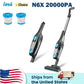 INSE R6X Corded Vacuum Cleaner Stick Vacuum with 19.69Ft Cord 2 in 1 Lightweight Vacuum Cleaner for Hard Floor Pet Hair Cleaning