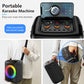 Karaoke Machine, Portable Bluetooth Speaker with 1 Wireless And 1 Wired microphone Microphones Adults & Kids for Party