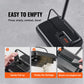 VEVOR Manual Carpet Sweeper 7.87 in Sweeping Paths 300 ml Dustbin Capacity with Comb for Home Rugs Hardwood Surfaces Wood Floors