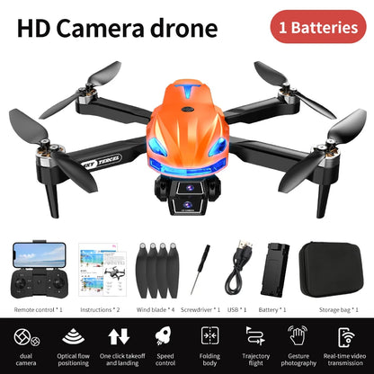 CS-2 MINI Drones Quadcopters Remote Axis Aircraft 8K HD Dual Cameras Optical Flow Intelligent Obstacle Avoidance Helicopter Toys