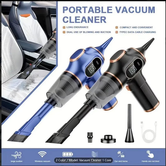 belibuy home appliance portable powerful handheld vacuum cleaner, long battery life suitable for cleaning car and home debris