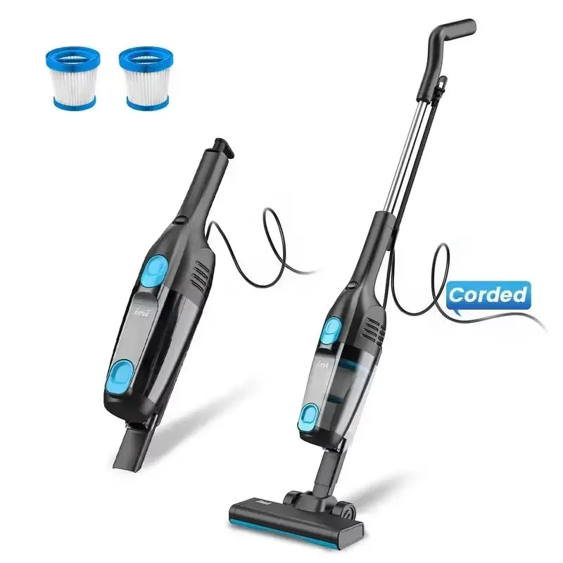 INSE R6X Corded Vacuum Cleaner Stick Vacuum with 19.69Ft Cord 2 in 1 Lightweight Vacuum Cleaner for Hard Floor Pet Hair Cleaning