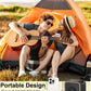 Portable Bluetooth Speaker with HD Sound, 10H Playtime & Dynamic RGB Lights – Party-Ready for Outdoor, Travel & Home.