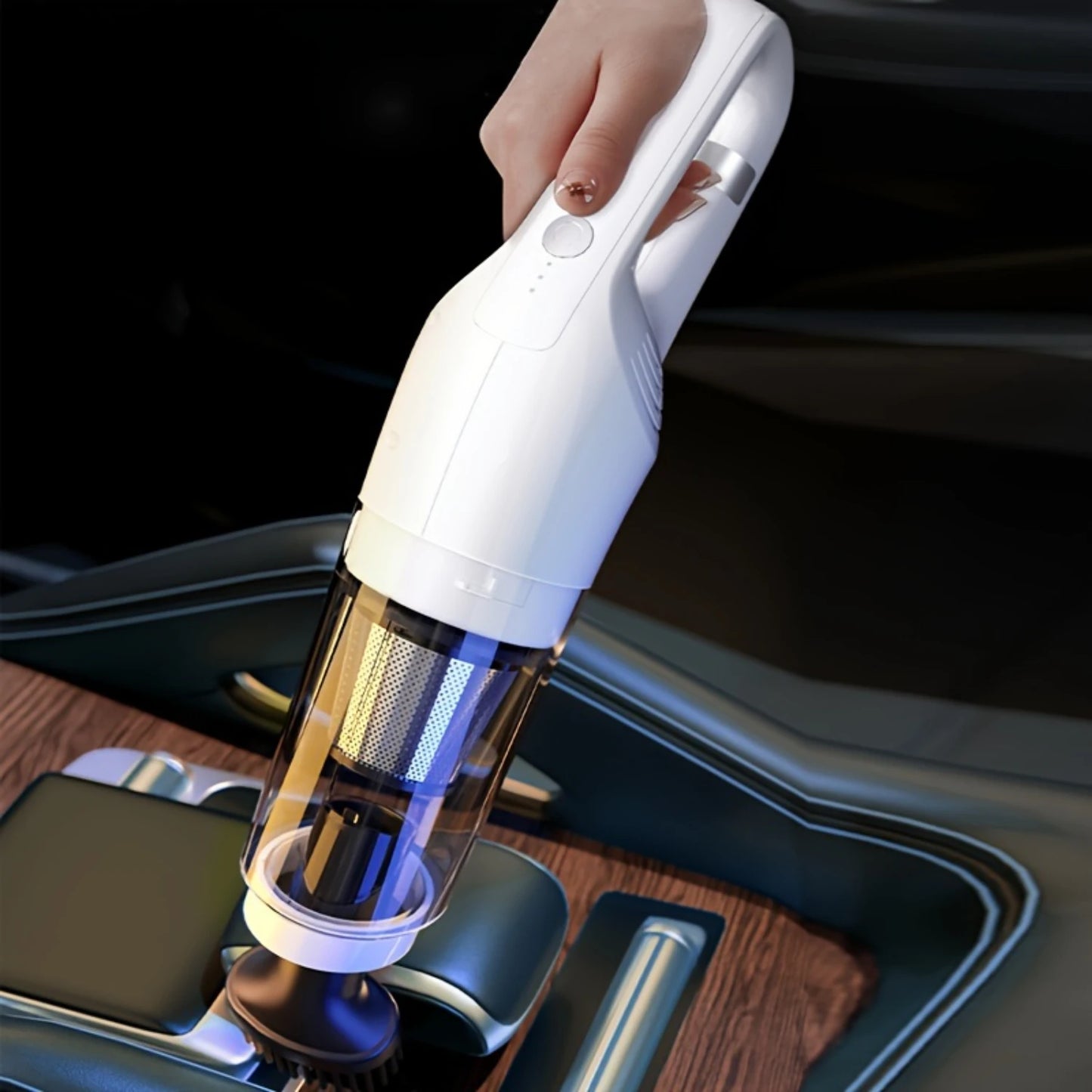 1pc, Handheld Vacuum Cleaner Cordless Vacuum Cleaner - Rechargeable Hand Held Vacuum With Powerful Suction, Portable Mini Hand V