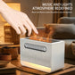White Noise Speaker Portable Bluetooth-compatible Speaker with 8 Nature Sounds Aromatherapy Humidifier for Babies Kids Adults