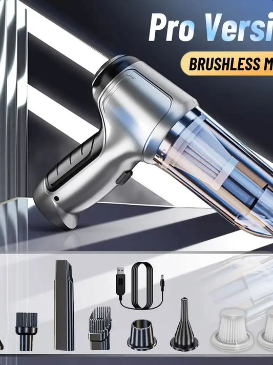95000PA Car Vacuum Cleaner Mini Cleaning Machine  Car Strong Suction Handheld Wireless Portable  Appliance Floor cleaner Xaomi