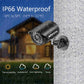 4Pcs 1080P 2MP Security Analog Cameras Outdoor Weatherproof CCTV Surveillance Camera With Infrared Night Vision Motion Detection