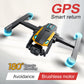Professinal m8pro RC Drone 8K Dual HD Camera Wide Angle Obstacle Avoidance Optical Flow Dron Foldable WIFI Brushless Quadcopter