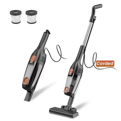INSE R6X Corded Vacuum Cleaner Stick Vacuum with 19.69Ft Cord 2 in 1 Lightweight Vacuum Cleaner for Hard Floor Pet Hair Cleaning