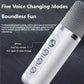 Powerful 10W Wireless Portable Bluetooth Speaker With Dual Microphone Sound Outdoor Family Party Karaoke Subwoofer Boom Box