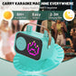 FanFun Bluetooth Speaker, Karaoke Machine for Kids, Portable Speaker with Microphone, 15 Animated Mode, 4 Funny Magic Voices