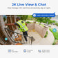 IMILAB EC5 Floodlight Camera 3MP 2K Outdoor Security Surveillance Color Night Vision  Human Tracking  360° PTZ Auto Deterrence