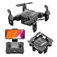 US.EU 4DRC V2 Mini Drone HD Camera WiFi Fpv Air Pressure Altitude Hold Black And Gray Foldable Quadcopter RC Drone Toy